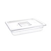 Vogue Polycarbonate Gastronorm Container 1/2 65 mm, Transparent