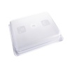 Vogue Polycarbonate Gastronorm Container 1/2 65 mm, Transparent