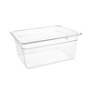 Vogue Polycarbonate Gastronorm Container 1/2 150 mm, Transparent Vogue Polycarbonate Gastronorm Container 1/2 150 mm, Transparent