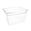 Vogue Polycarbonate Gastronorm Container 1/2 200 mm, Transparent Vogue Polycarbonate Gastronorm Container 1/2 200 mm, Transparent