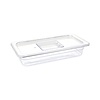 Vogue Polycarbonate Gastronorm Container 1/3 65 mm, Transparent Vogue Polycarbonate Gastronorm Container 1/3 65 mm, Transparent