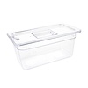 Vogue Polycarbonate Gastronorm Container 1/3 150 mm, Transparent