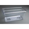 Vogue Polycarbonate Gastronorm Container 1/3 150 mm, Transparent