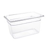 Vogue Polycarbonate Gastronorm Container 1/4 150 mm, Transparent Vogue Polycarbonate Gastronorm Container 1/4 150 mm, Transparent