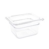 Vogue Polycarbonate Gastronorm Container 1/6 100 mm, Transparent Vogue Polycarbonate Gastronorm Container 1/6 100 mm, Transparent