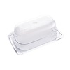 Vogue Polycarbonate Gastronorm Container 1/9 65 mm, Transparent Vogue Polycarbonate Gastronorm Container 1/9 65 mm, Transparent