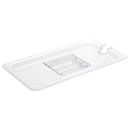 Vogue Polycarbonate Gastronorm Lid 1/3 with Notched and Handle Vogue Polycarbonate Gastronorm Lid 1/3 with Notched and Handle