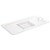 Vogue Polycarbonate Gastronorm Lid 1/3 with Notched and Handle