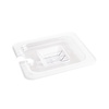 Vogue Polycarbonate Gastronorm Lid 1/6 with Notched and Handle Vogue Polycarbonate Gastronorm Lid 1/6 with Notched and Handle