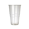 XXLselect Transparent e Disposable Pint Glass To Line (Pack of 1000)