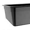 Vogue Polycarbonate Gastronorm Container 1/1 150 mm, Black Vogue Polycarbonate Gastronorm Container 1/1 150 mm, Black