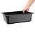 Vogue Polycarbonate Gastronorm Container 1/2 100 mm, Black