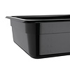 Vogue Polycarbonate Gastronorm Container 1/2 100 mm, Black Vogue Polycarbonate Gastronorm Container 1/2 100 mm, Black