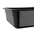 Vogue Polycarbonate Gastronorm Container 1/2 100 mm, Black