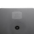 Vogue Polycarbonate Gastronorm Container 1/2 100 mm, Black