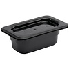 Vogue Polycarbonate Gastronorm Container 1/9 65 mm, Black Vogue Polycarbonate Gastronorm Container 1/9 65 mm, Black
