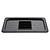 Vogue Polycarbonate Gastronorm Lid 1/3, Black with Handle