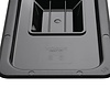 Vogue Polycarbonate Gastronorm Lid 1/3, Black with Handle