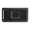 Vogue Polycarbonate Gastronorm Lid 1/3, Black with Handle