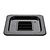 Vogue Polycarbonate Gastronorm Lid 1/6 , Black with Handle