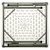 Bolero PE Square Folding Table 3ft White (Single)