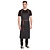 Chef Works Urban Fartuch czarny Memphis Wide Bib