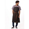 Chef Works Urban Fartuch czarny Memphis Wide Bib