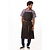 Chef Works Urban Fartuch czarny Memphis Wide Bib