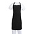 Whites Chefs Clothing Whites Polycotton Bib Apron Black XL