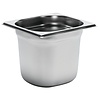 Gastro M Stainless Steel Gastronorm Pan 1/6 150 mm Gastro M Stainless Steel Gastronorm Pan 1/6 150 mm