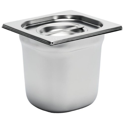 Gastro M Stainless Steel Gastronorm Pan 1/6 200 mm Gastro M Stainless Steel Gastronorm Pan 1/6 200 mm