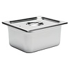 Gastro M Stainless Steel Gastronorm Pan 1/2 150 mm Gastro M Stainless Steel Gastronorm Pan 1/2 150 mm