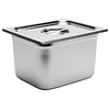 Gastro M Stainless Steel Gastronorm Pan 1/2 200 mm Gastro M Stainless Steel Gastronorm Pan 1/2 200 mm