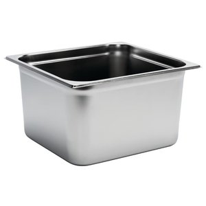 Gastro M Stainless Steel Gastronorm Pan 2/3 200 mm Gastro M Stainless Steel Gastronorm Pan 2/3 200 mm