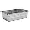 Gastro M Stainless Steel Gastronorm Pan 1/1 150 mm, Perforated
