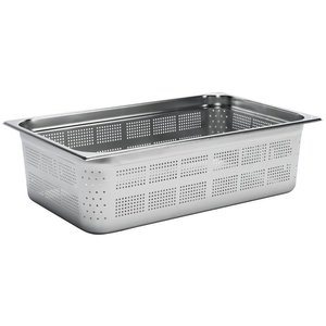 Gastro M Stainless Steel Gastronorm Pan 1/1 150 mm, Perforated