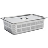 Gastro M Stainless Steel Gastronorm Pan 1/1 150 mm, Perforated
