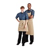 Chef Works Urban Austin Denim Bib Apron Natural