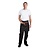 Chef Works Urban Memphis Half Bistro Apron Black