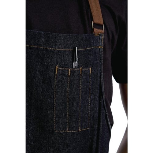 Chef Works Urban Fartuch Indigo Memphis Bib