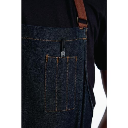 Chef Works Urban Fartuch Indigo Memphis Bib
