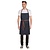 Chef Works Urban Memphis Bib Apron Indigo
