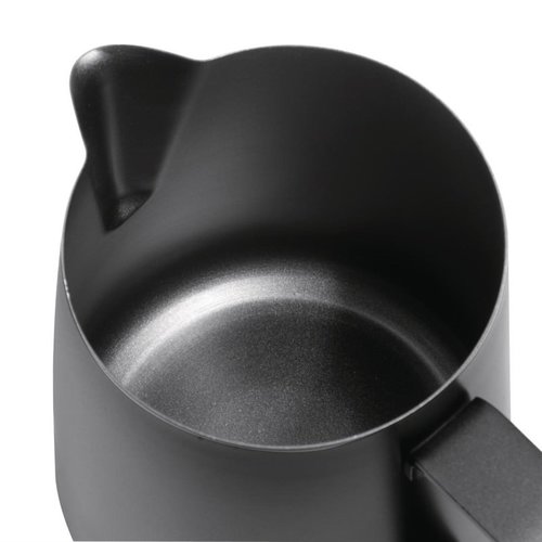 Olympia Black Non-Stick Milk Frothing Jug 340ml Olympia Black Non-Stick Milk Frothing Jug 340ml