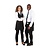 Whites Chefs Clothing Whites Short Bistro Apron Black
