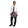 Whites Chefs Clothing Whites Short Bistro Apron Charcoal