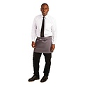 Whites Chefs Clothing Whites Short Bistro Apron Charcoal