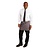 Whites Chefs Clothing Whites Short Bistro Apron Charcoal