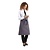 Whites Chefs Clothing Whites Regular Bistro Apron Charcoal