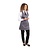 Whites Chefs Clothing Whites V Neck Service Apron Charcoal