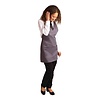 Whites Chefs Clothing Whites V Neck Service Apron Charcoal